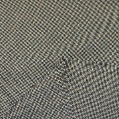 生地 【 梳毛ウール チェック ブラウン 】 ウール生地 紡毛ウール チェック 150cm巾 幅広