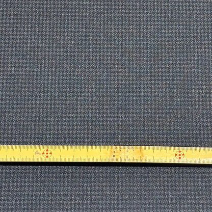 生地 【 梳毛ウール 千鳥 スミ黒 】 ウール生地 紡毛ウール 千鳥格子 シンプル 150cm巾 幅広 ポリエステル