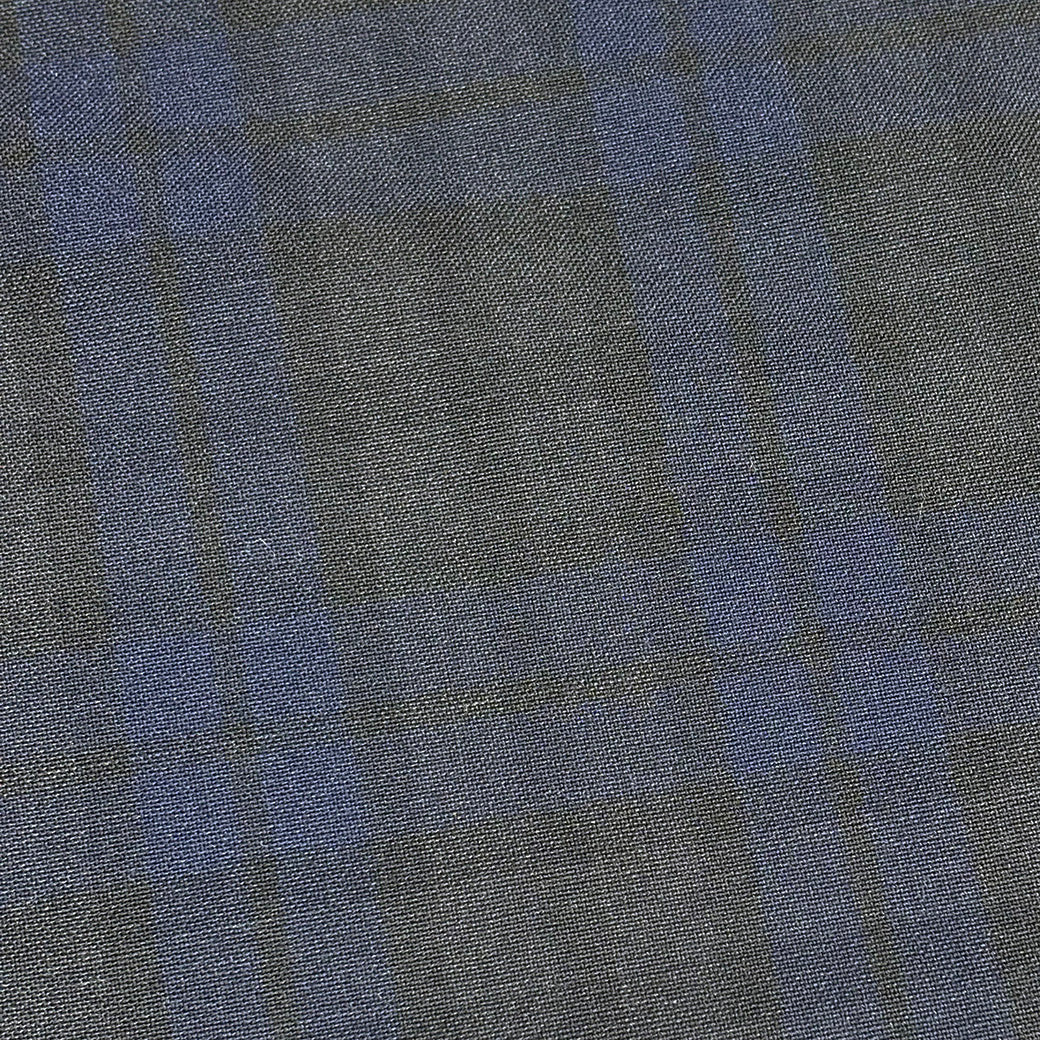 生地 【 梳毛ウール チェック スミ黒紺 】 ウール生地 紡毛ウール ポリエステル チェック 150cm巾 幅広