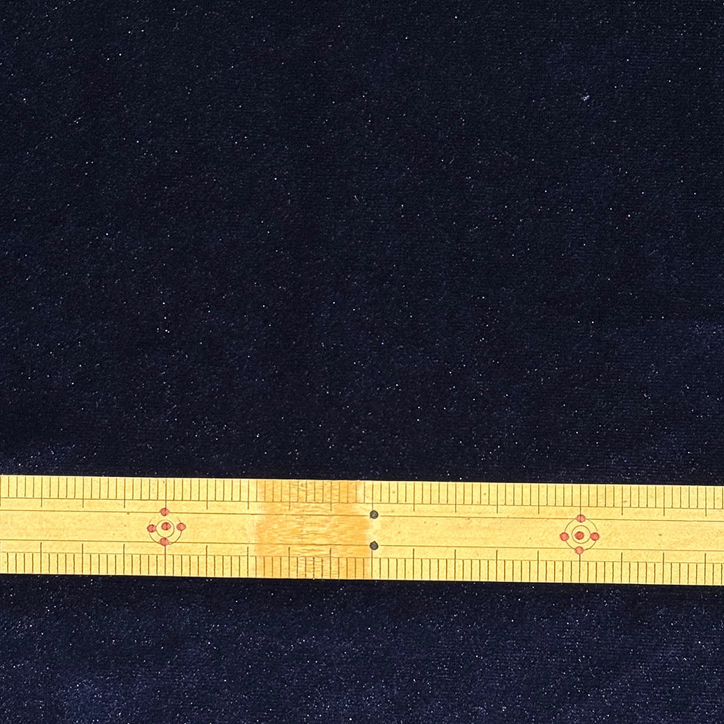 生地 【 ストレッチベロア ネイビー 】 150cm巾 幅広 ベロア生地 ストレッチ生地 ベロアストレッチ ポリエステル生地