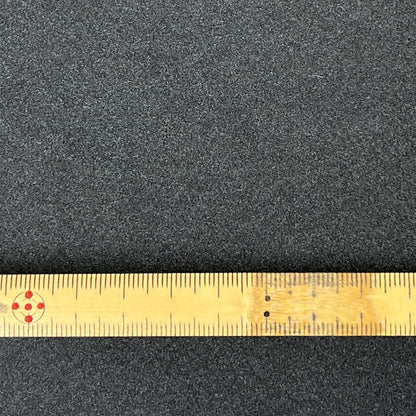生地 【 アルカンターラ チャコールグレー 】 145cm巾 幅広 人工スエード スエード調生地 起毛生地 ストレッチ生地  高級感生地