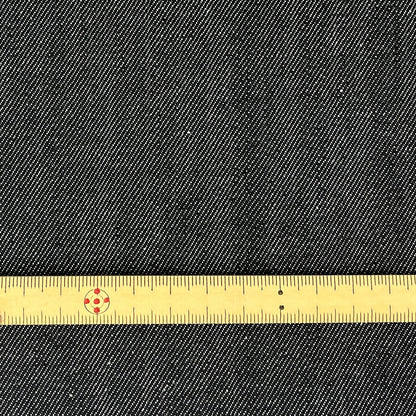 生地 【 国産ストレッチデニム 黒 】 デニム生地 120cm巾 ストレッチ カラーデニム 綿混素材 ポリウレタン
