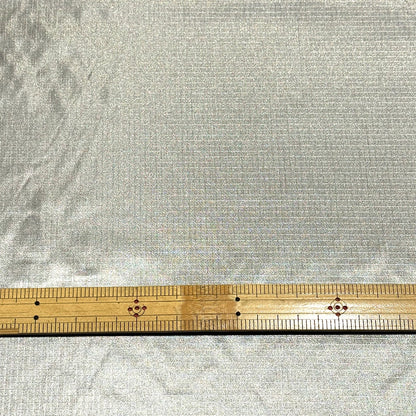 生地 【 リップストップ シルバー 】 145cm巾 幅広 ナイロンリップストップ生地