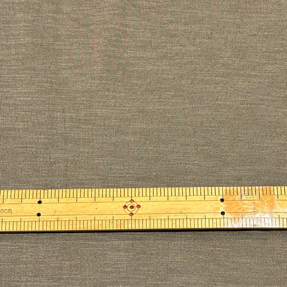 生地【 天竺 カーキ 】148cm巾 幅広 天竺生地 コットンポリエステル ストレッチ素材 無地ニット