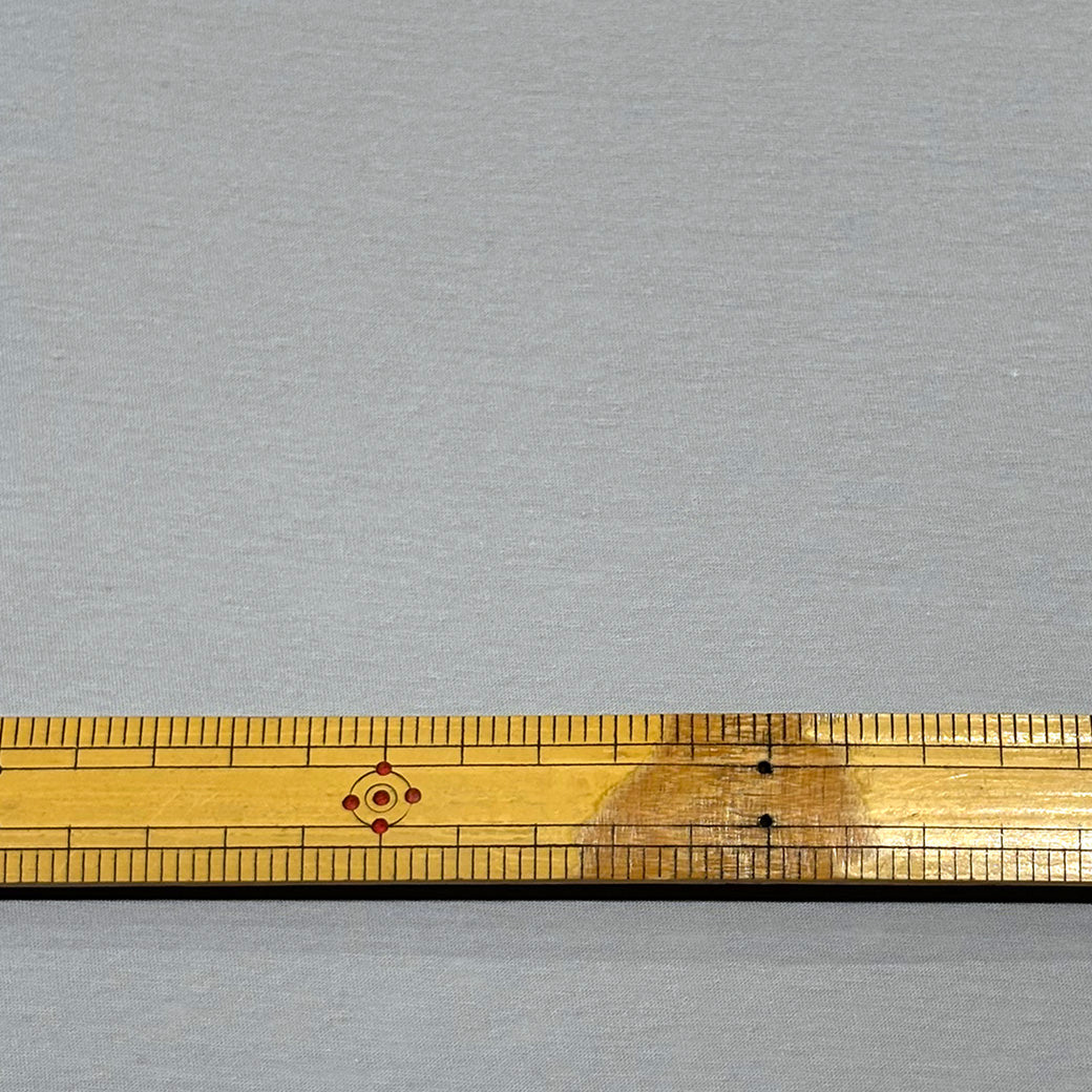生地【 薄手 天竺ニット ブルーグレー 】160cm巾 幅広 綿100％ 薄手天竺生地 コットンニット