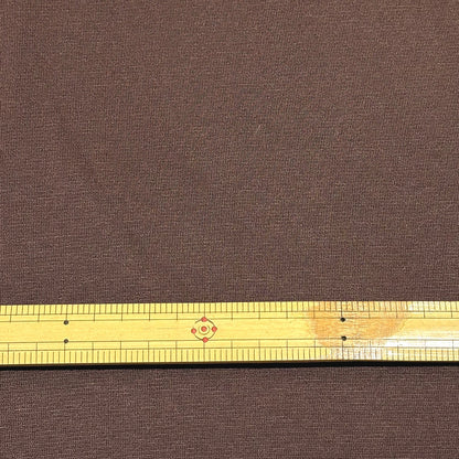 生地【 ニット 裏パイル ブラウン 】141cm巾 幅広 ウールニット 裏パイルニット パイルニット ウール混ニット ウールポリエステル生地