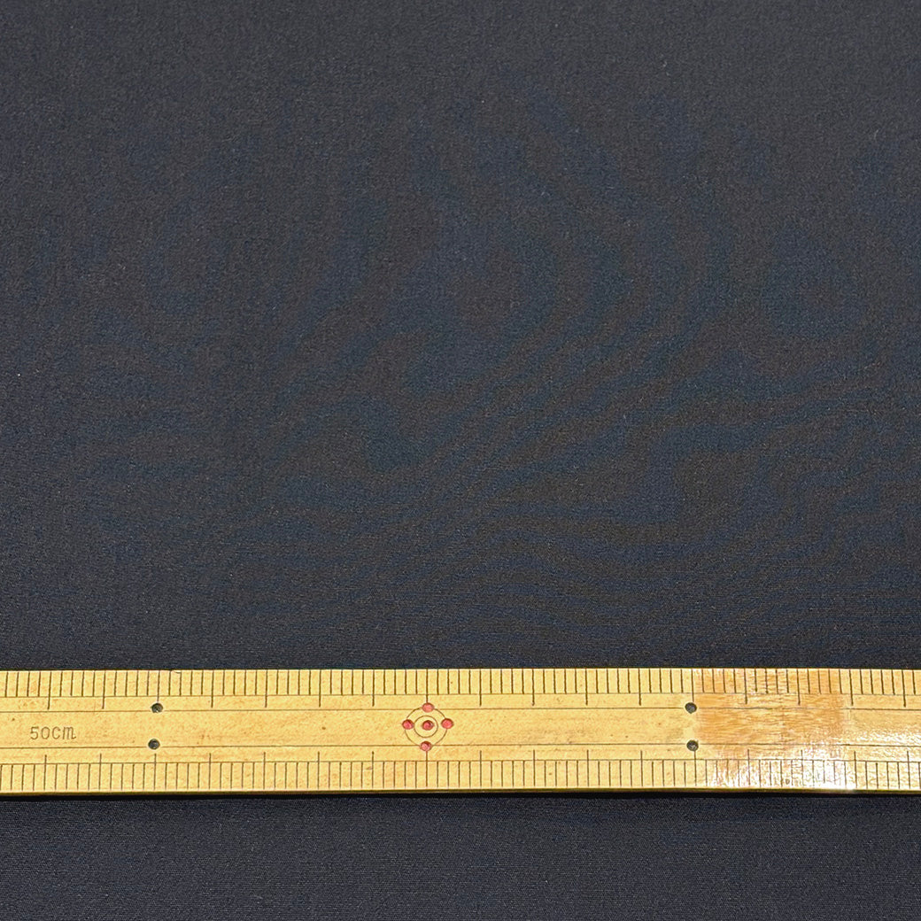 生地 【 播州織 ダブルワッシャー 黒 】 110cm巾 綿100％ ワッシャー加工 ナチュラル生地