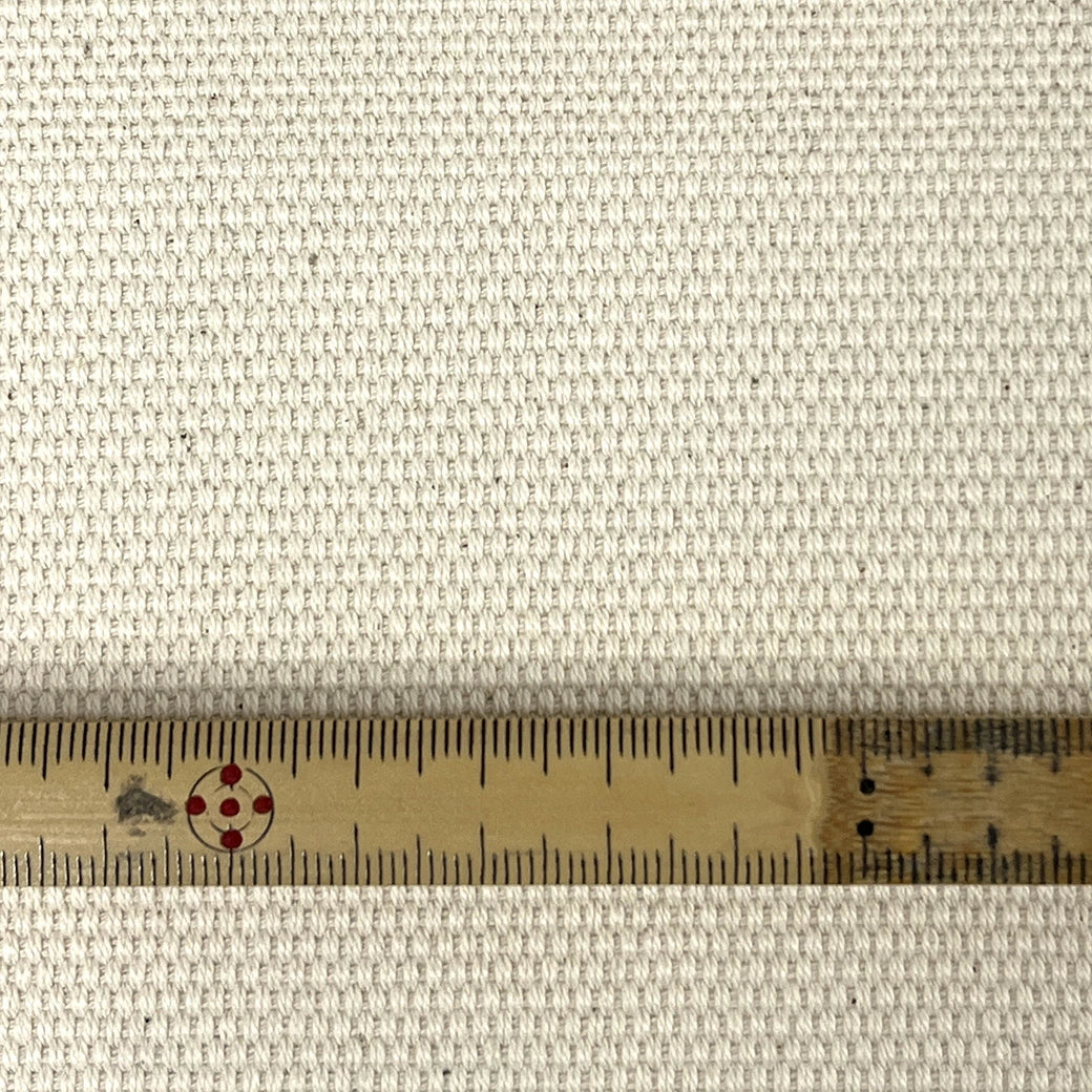 生地 【 ゴツゴツオックスフォード 生成 】 97cm巾 オックス生地 厚手コットン ゴツゴツ生地 ざっくり生地 ナチュラル生地 カジュアル生地
