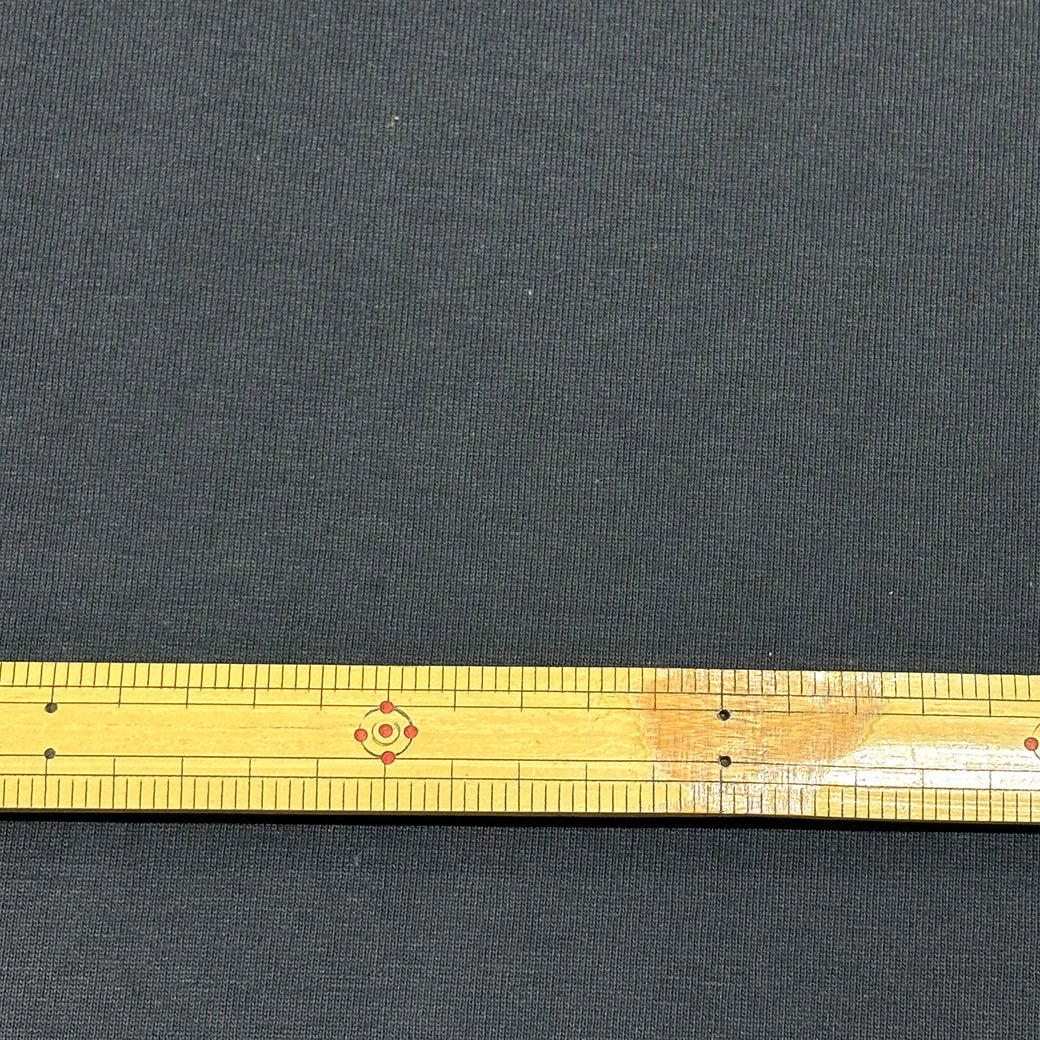 生地【 天竺 チャコール 】 140cm巾 幅広 綿100％ 天竺生地 コットン天竺 綿ニット 綿生地