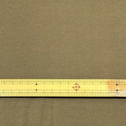 生地【 天竺 カーキ 】 70cm巾 幅広 綿100％ 天竺生地