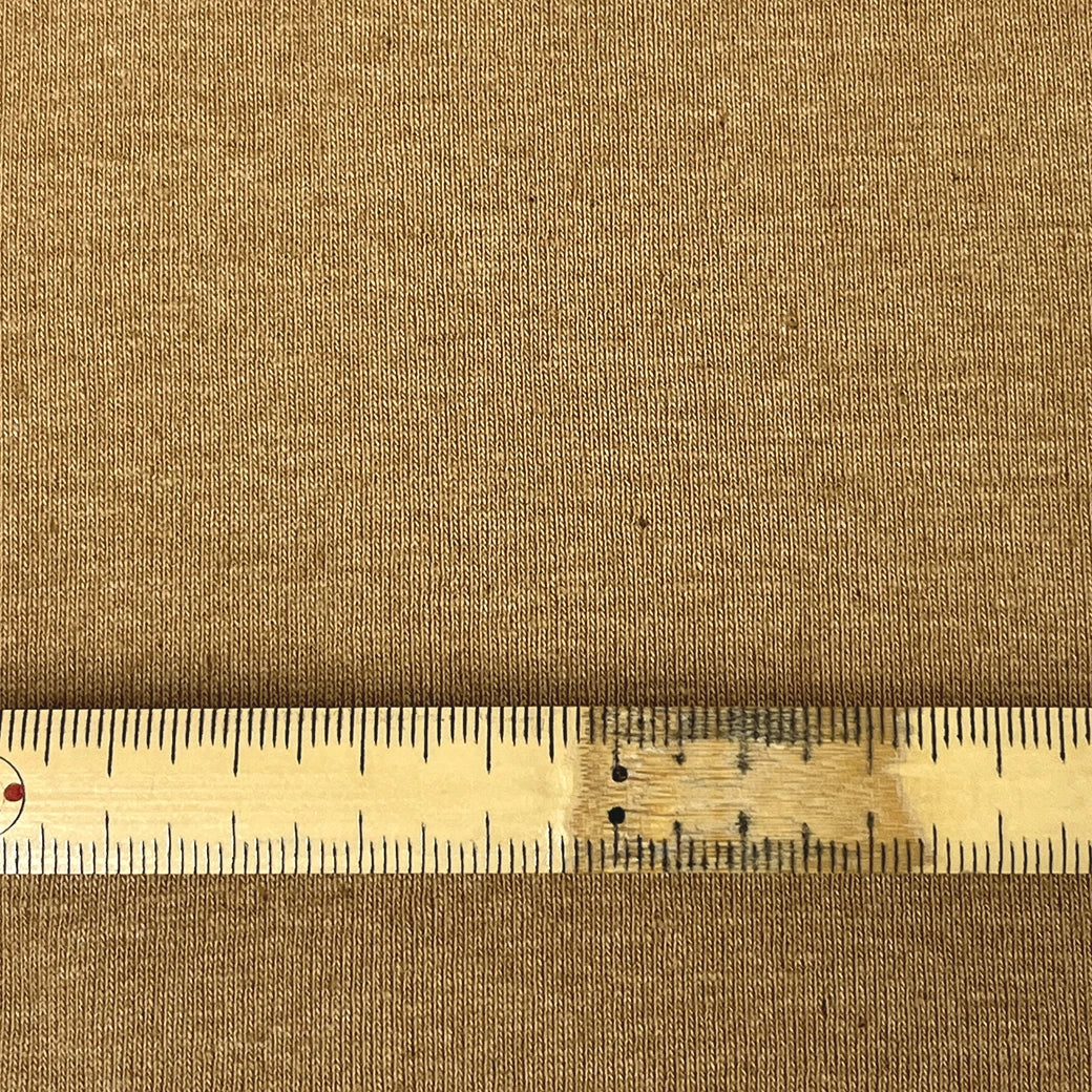 生地 【 フライス 杢ブラウン 】 76cm巾 フライス生地 綿フライス コットンフライス