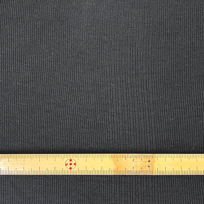生地【 ニット 黒 】 110cm巾 綿100％ コットンニット生地 綿生地 綿素材