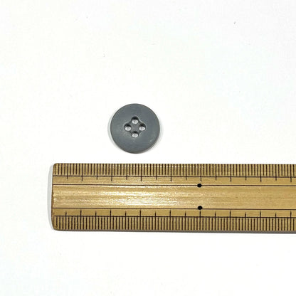 ボタンまとめ売り 【 四つ穴ボタン グレーA 17mm 約500個入 】 4つ穴 ボタン