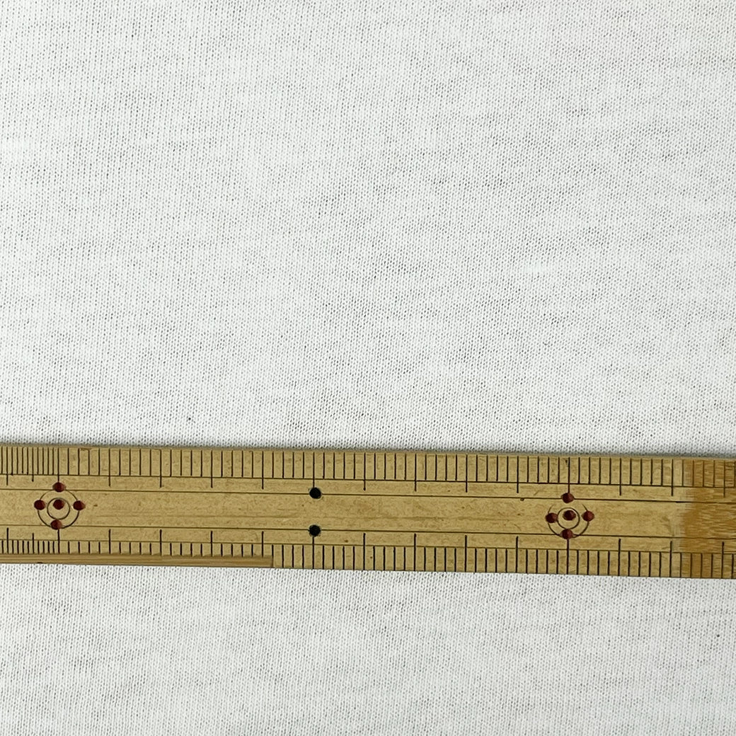 生地【 天竺ニット オフ白 】 145cm巾 幅広 綿100％ 天竺生地 コットンニット生地 綿素材 やわらかい生地 肌に優しい生地