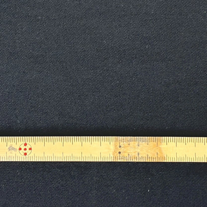 生地 【 裏毛スウェット 黒 】 185cm巾 幅広 綿100％ スウェット生地 裏毛生地