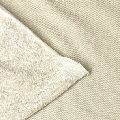 生地【 薄手 裏毛 生成 】160cm巾 幅広 裏毛生地 ミニ裏毛 スウェット生地
