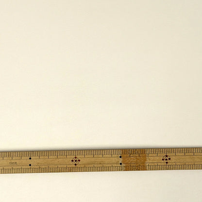 生地 【 レザー調ツイル クリーム 】 142cm巾 幅広 ポリエステルファブリック フェイクレザー風生地 合皮風生地