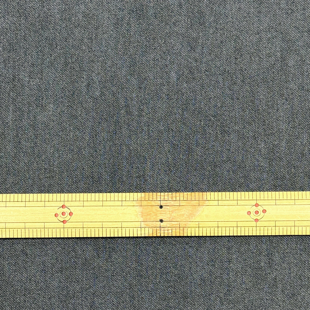 生地 【 7.7oz ポリデニム ブラック 】 133cm巾 ポリエステルデニム デニム生地 デニム調生地