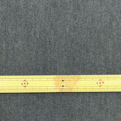 生地 【 7.7oz ポリデニム ブラック 】 133cm巾 ポリエステルデニム デニム生地 デニム調生地