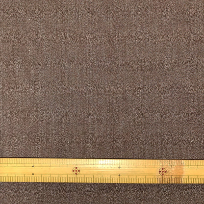 生地 【 セルヴィッチデニムライク 杢ブラウン 】 117cm巾 デニム風生地 綿100％