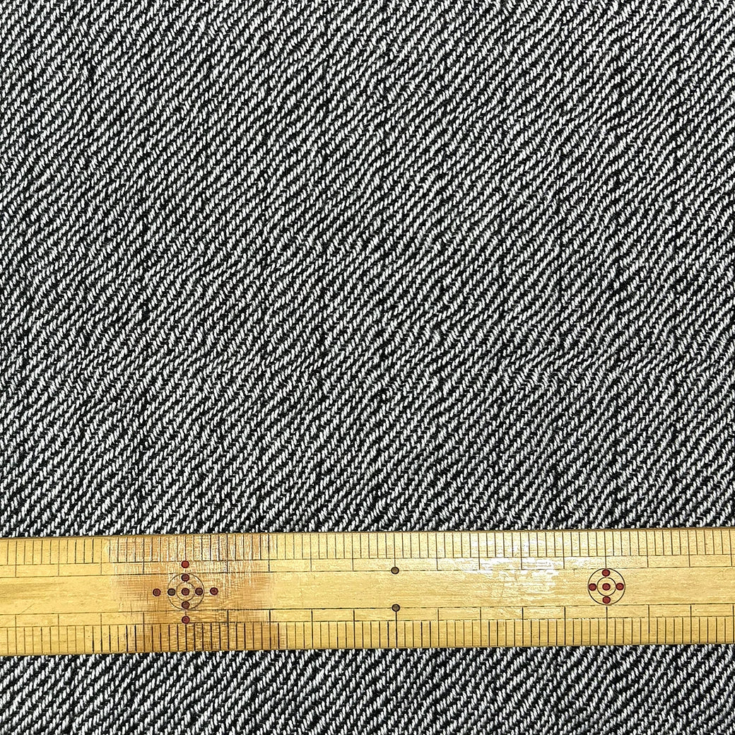 生地 【 Wフェイス ツイードキルト グレー/ノーコン 】 148cm巾 幅広 キルト生地 ツイード生地 厚手キルト ボリュームキルト