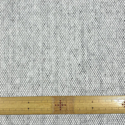 生地【 ラーベン編みニット 杢グレー 】 125cm巾 ラーベンニット 立体編みニット 凹凸ニット 表情のあるニット