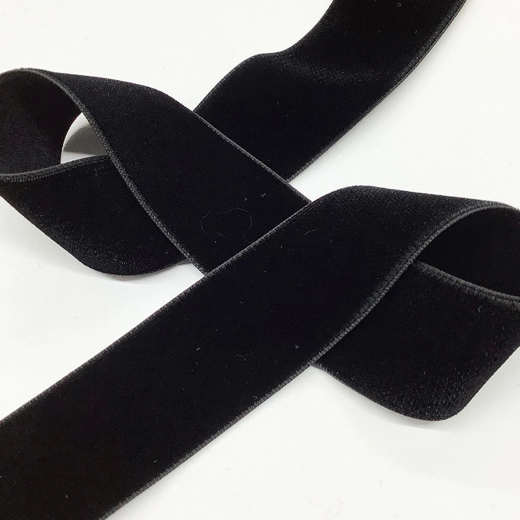 リボン 【 Elite エリート ベルベットリボン 20色 】 両面 ベロアリボン 6mm 9mm 12mm 18mm 24mm 36mm