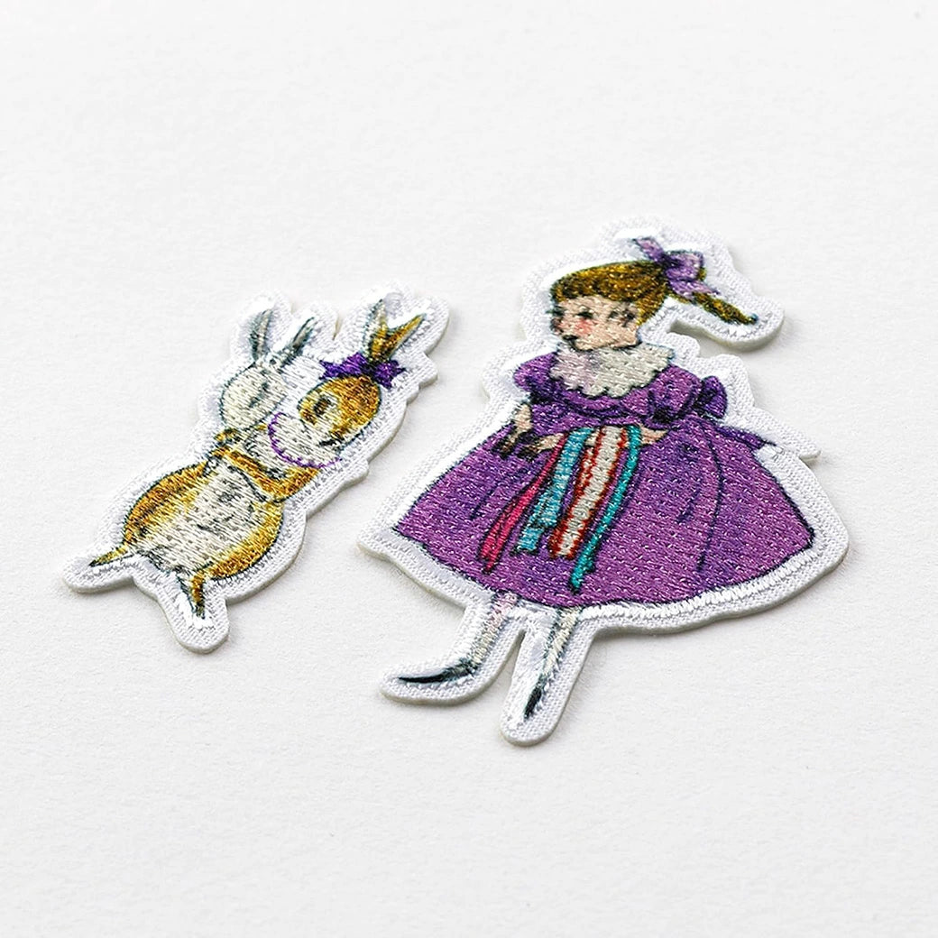 ワッペン【 くらはしれいワッペン 嗜み KRW-02 】 くらはしれい Kurahashi Rei アイロンワッペン シールワッペン 刺繍ワッペン 刺しゅうワッペン 両用 アイロン接着
