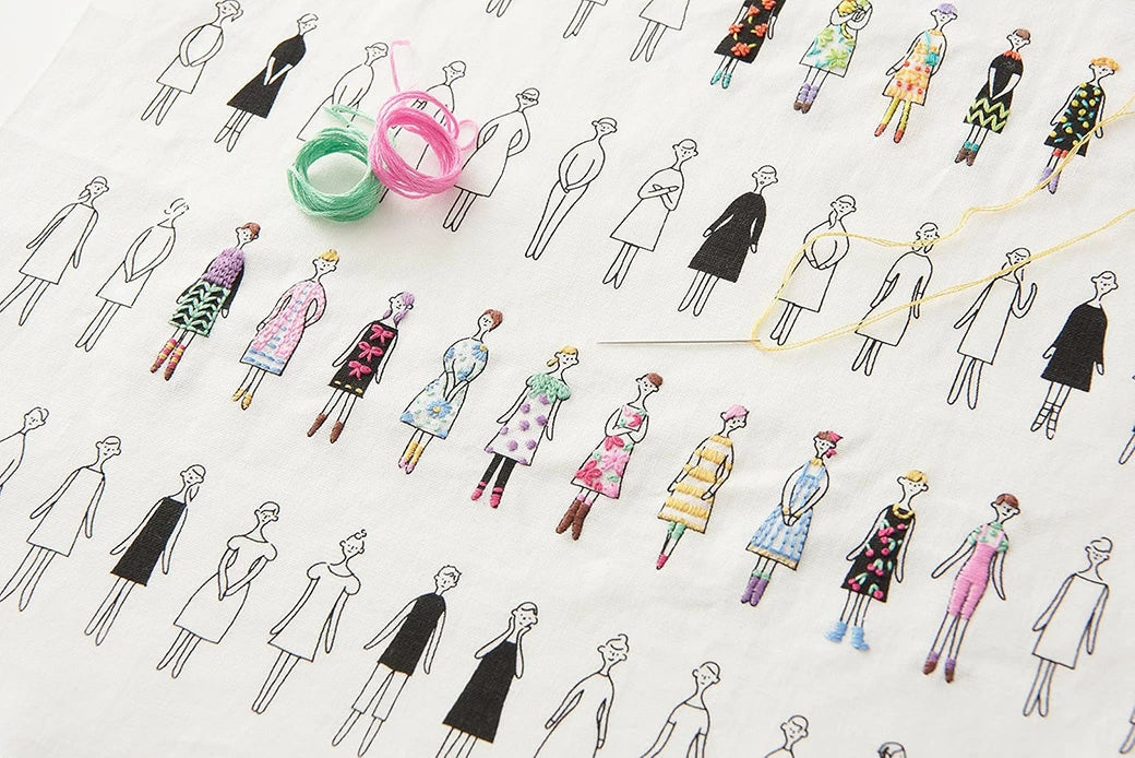 【 COSMO 刺しゅう糸アソート No.562207 フェミニン 】 刺繍糸 刺繍 ステッチ 刺繍糸 刺繍キット