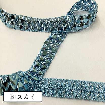 【★ラメブレードリボン 幅2cm】キラキララメリボン ホイルカラーリボン ハンドメイド資材 ピカピカ 手芸用テープ リボンブレード ゴージャス ブレード ハンドメイド 手芸用 パーツ 布雑貨 ラッピング 包装リボン ファブリッ