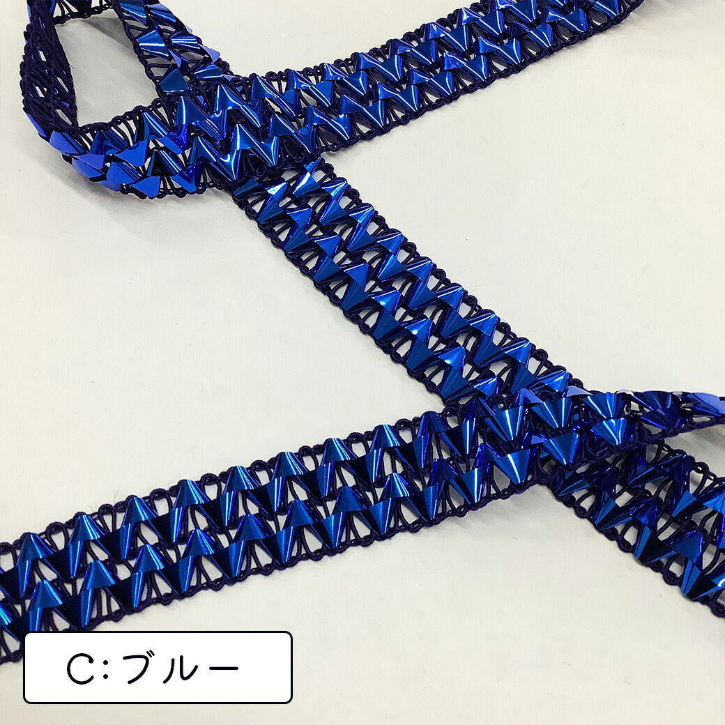 【★ラメブレードリボン 幅2cm】キラキララメリボン ホイルカラーリボン ハンドメイド資材 ピカピカ 手芸用テープ リボンブレード ゴージャス ブレード ハンドメイド 手芸用 パーツ 布雑貨 ラッピング 包装リボン ファブリッ