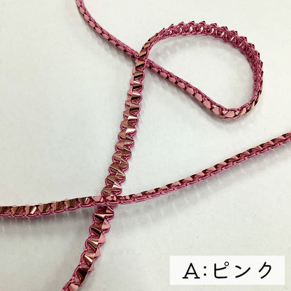 【★ラメブレードリボン 幅5mm】キラキララメリボン ホイルカラーリボン ハンドメイド資材 ピカピカ 手芸用テープ リボンブレード ゴージャス ブレード ハンドメイド 手芸用 パーツ 布雑貨 ラッピング 包装リボン ファブリッ