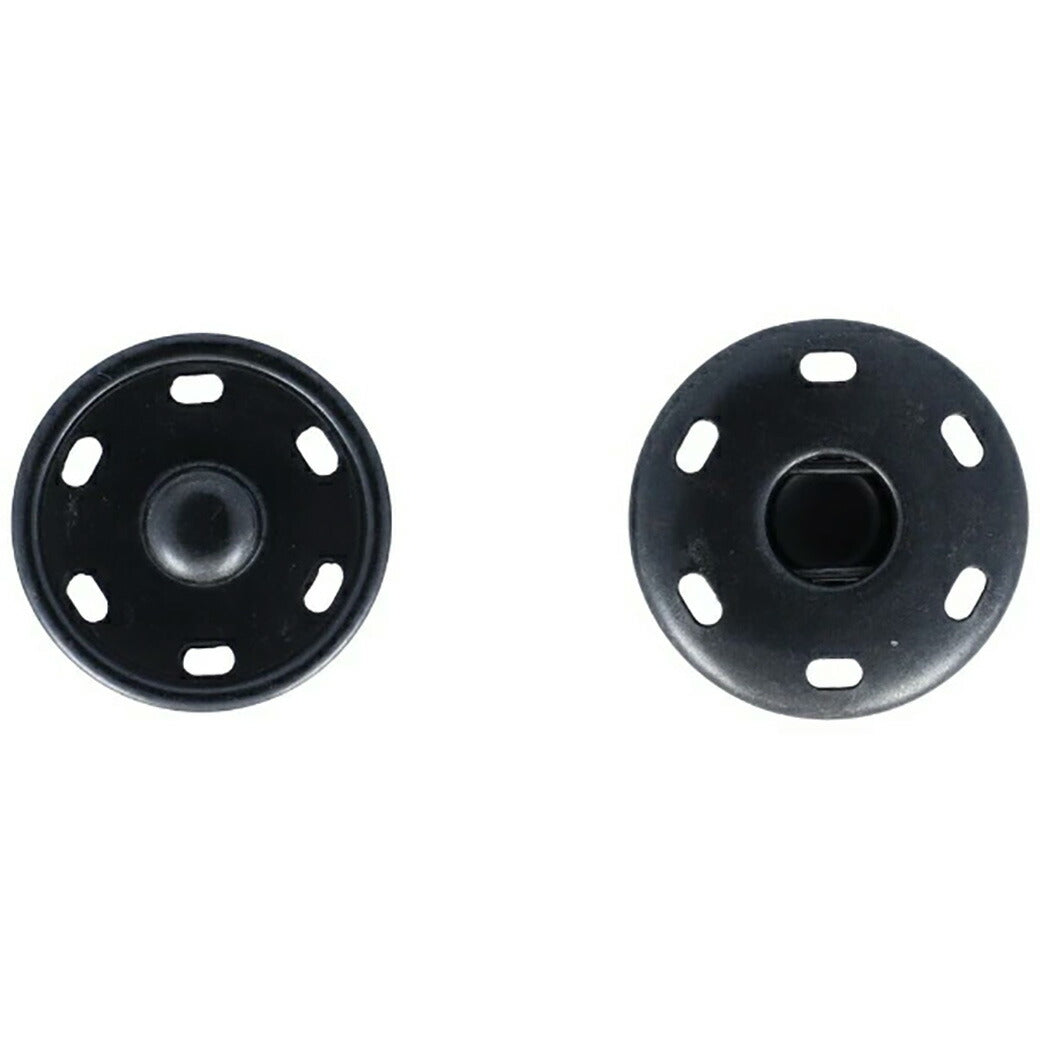 清原 【 サンコッコー ビッグスナップ25mm ブラックニッケル 】スナップボタン ニッケル 真ちゅう製 錆びない 真鍮ボタン 真鍮 大きめ コート デニム ジャケット ジージャン gジャン デニムジャケット ジーンズ ポケッ