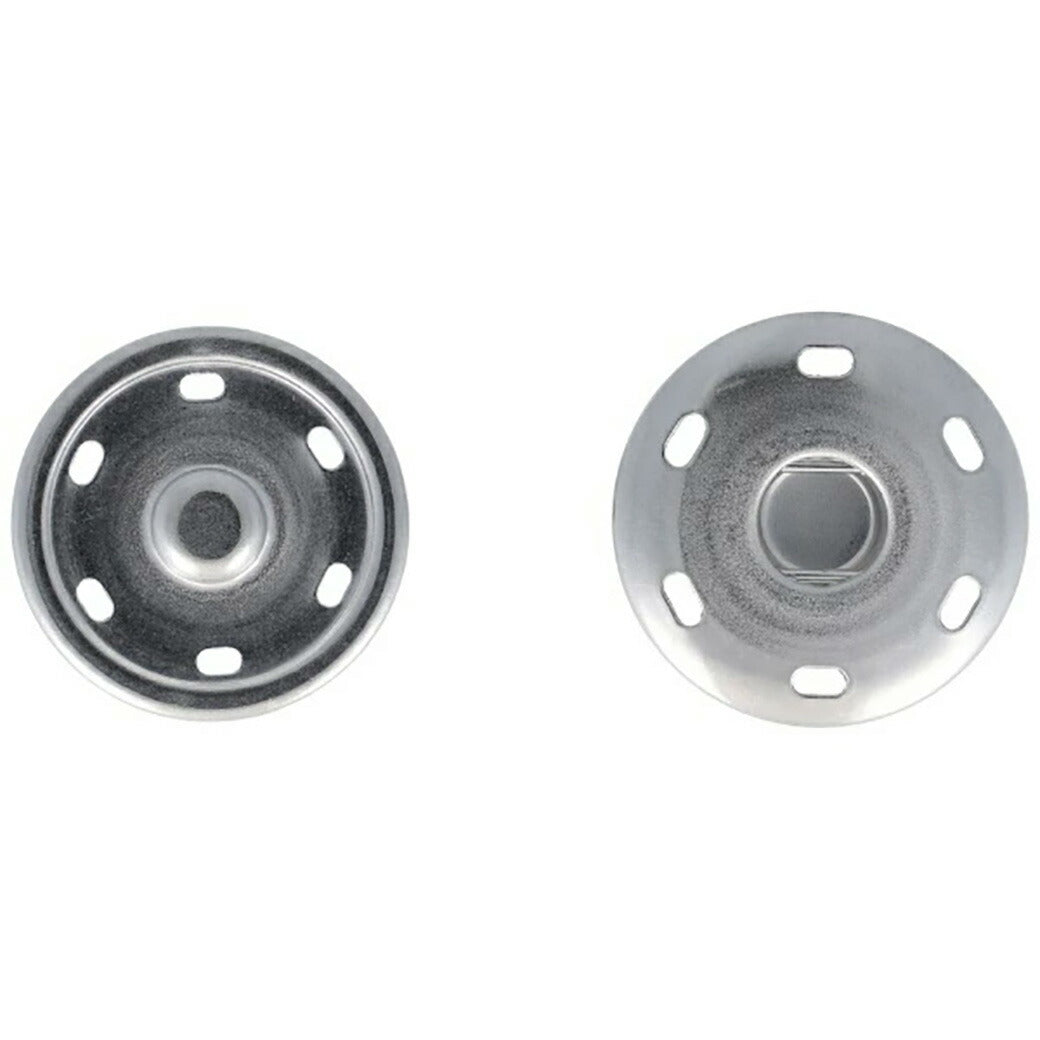 清原 【 サンコッコー ビッグスナップ30mm ニッケル 】スナップボタン ニッケル 真ちゅう製 錆びない 真鍮ボタン 真鍮 大きめ コート デニム ジャケット ジージャン gジャン デニムジャケット ジーンズ ポケット シル