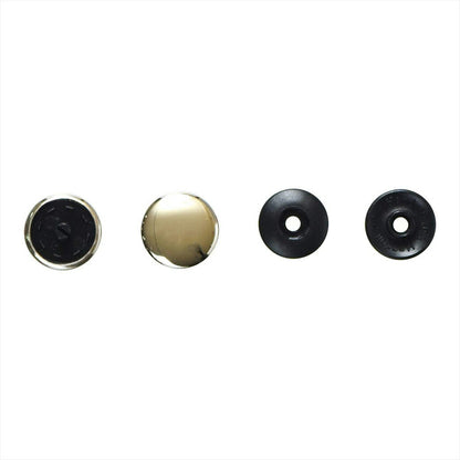 清原 【 サンコッコー ワンタッチプラスナップメタル SUN17-36 ニッケル 14mm 3組入 】 kiyohara スナップボタン ぼたん ニッケルボタン 後付け 簡単 ニッケルぼたん 釦 打ち具不要 普通地 厚地 バッ