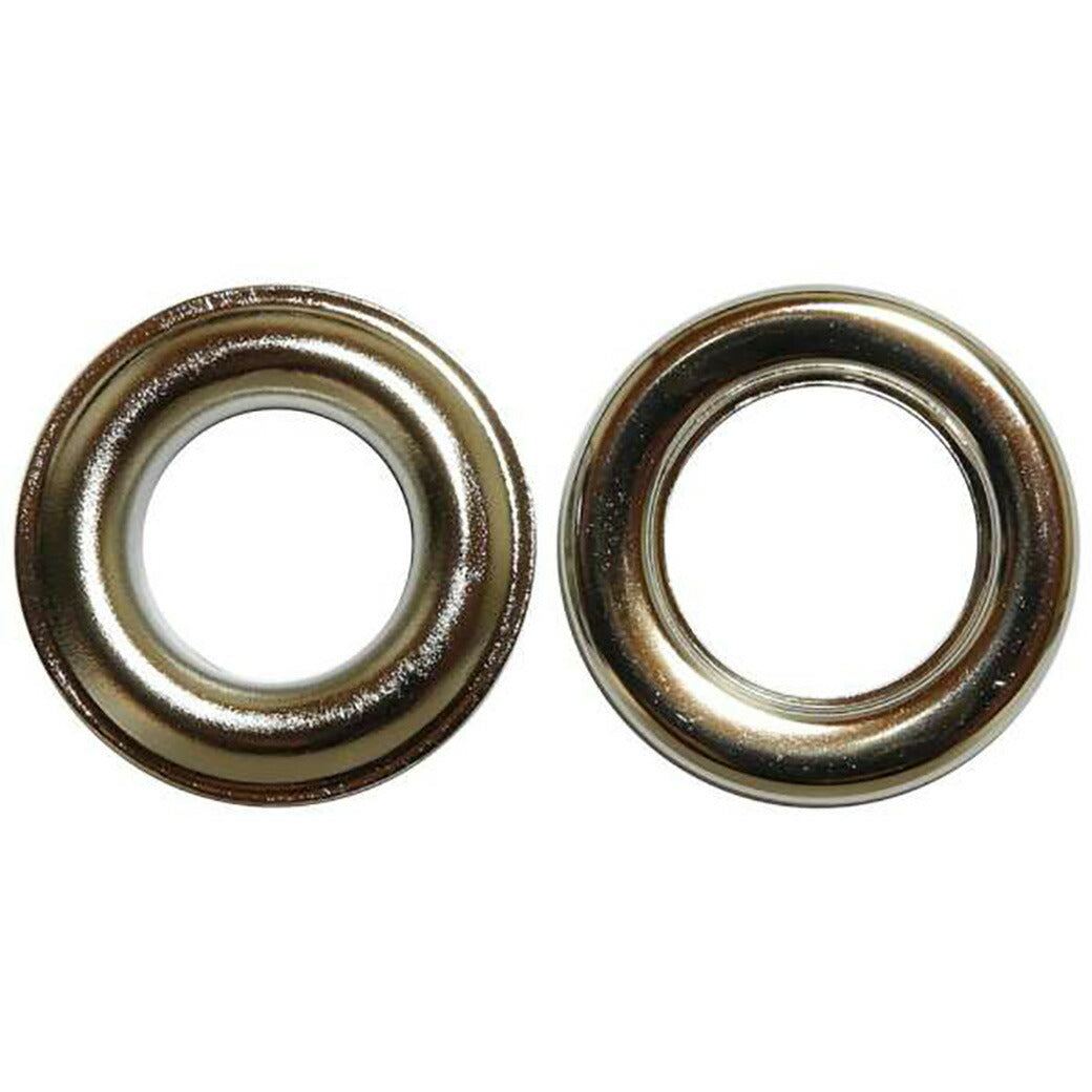 清原 【 サンコッコー 片面ハトメ #28 12mm ニッケル 6組入 SUN11-178 】真ちゅうハトメ 真鍮製  真ちゅう製 ハトメ 紐通し コード通し 強化 巾着バッグ ブレスレット スマホケース チョーカー バッグ