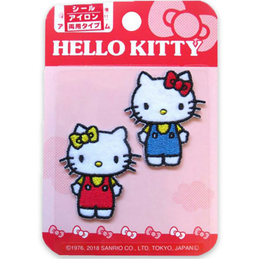 ワッペン【 サンリオ ハローキティ BC17 】 アイロンワッペン サンリオキャラクター ハローキティ キティちゃん ハローキティちゃん アイロン接着 シール サンリオワッペン パイオニア マスク ワンポイント 女の子 かわいい 入園 入学 新学期準備 Textile World TOA