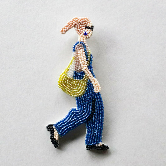 【 MIYUKI おでかけブローチ ショッピング 】 刺しゅうキット ブローチ ビーズ刺繍 刺しゅう ビーズキット ビーズ 刺繍 おでかけ アクセサリー おでかけブローチキット はらぺこブローチキット ビーズ刺繍キット ビーズ刺繍 miyuki お出かけブローチ Textile World TOA<br>