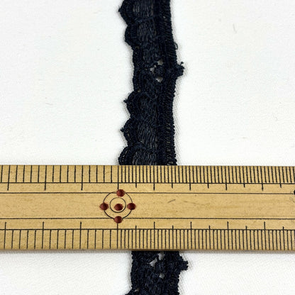 リボン【 レース ＃3 】ケミカルレース レースリボン 波型 ウェーブ 刺繍リボン レース刺繍 刺繍テープ ハンドメイド資材 可愛い 手芸用テープ リボンテープ 洋裁 ハンドメイド 手芸用 パーツ 布雑貨 副材 手芸副材 フリル Textile World TOA