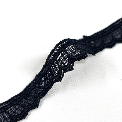 リボン【 レース ＃3 】ケミカルレース レースリボン 波型 ウェーブ 刺繍リボン レース刺繍 刺繍テープ ハンドメイド資材 可愛い 手芸用テープ リボンテープ 洋裁 ハンドメイド 手芸用 パーツ 布雑貨 副材 手芸副材 フリル Textile World TOA
