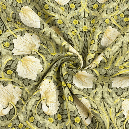 生地 【 V&A Fabric Collection ピンパネル 】 シーチング 110cm巾 コットン 綿100％ 薄手