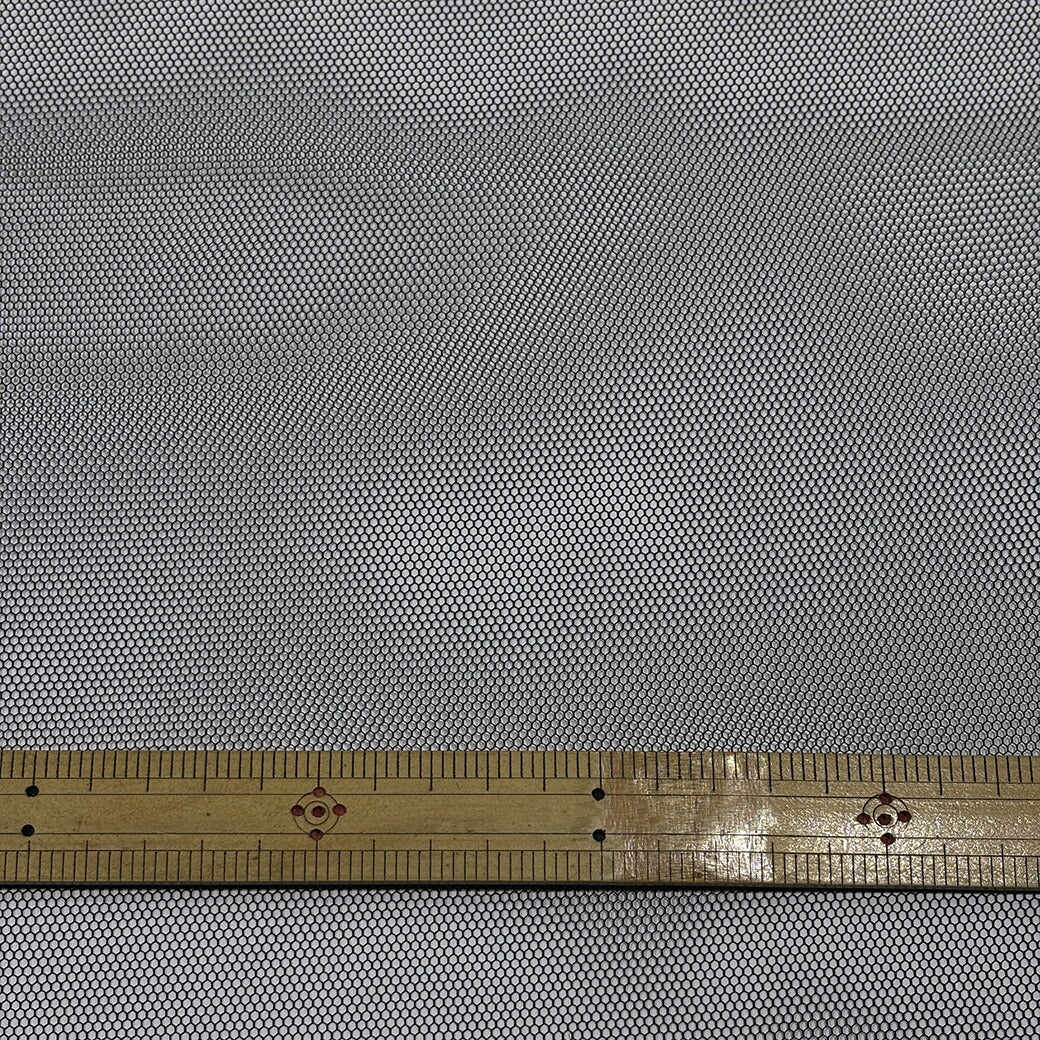 生地 【 ハードチュール 70デニール ブラック 】 チュール生地 巾110cm