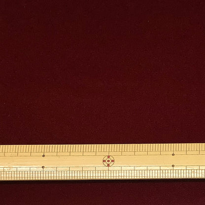 生地 【 アゲハラベルベット エンジ 】 ベルベット  巾110cm 生地表/レーヨン100％　裏/キュプラ100％