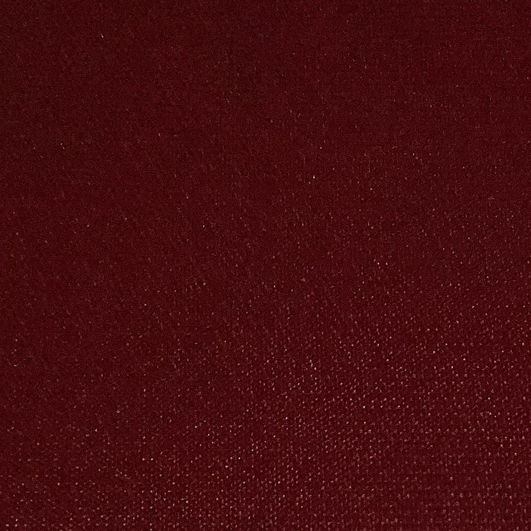 生地 【 アゲハラベルベット エンジ 】 ベルベット  巾110cm 生地表/レーヨン100％　裏/キュプラ100％