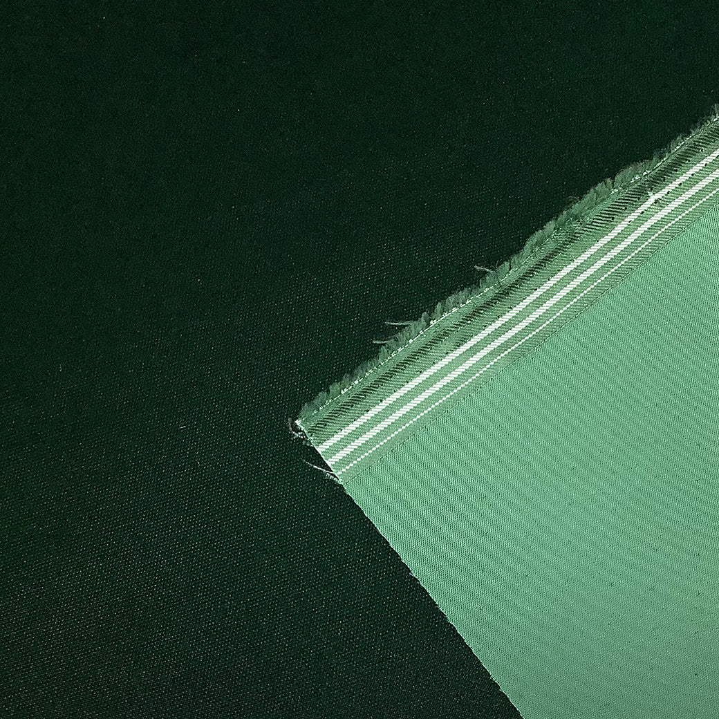 生地 【 アゲハラベルベット グリーン 】 ベルベット  巾110cm 生地表/レーヨン100％　裏/キュプラ100％