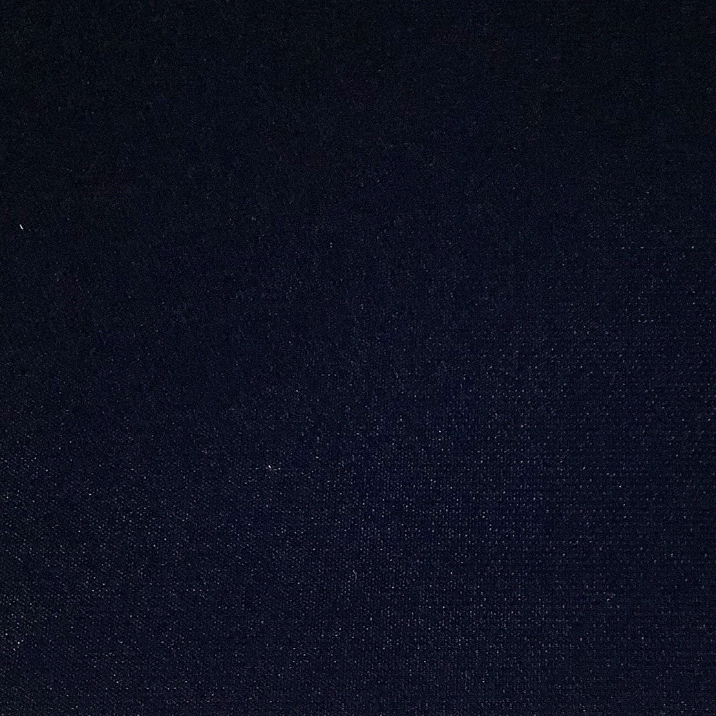 生地 【 アゲハラベルベット ダークネイビー 】 ベルベット  巾110cm 生地表/レーヨン100％　裏/キュプラ100％