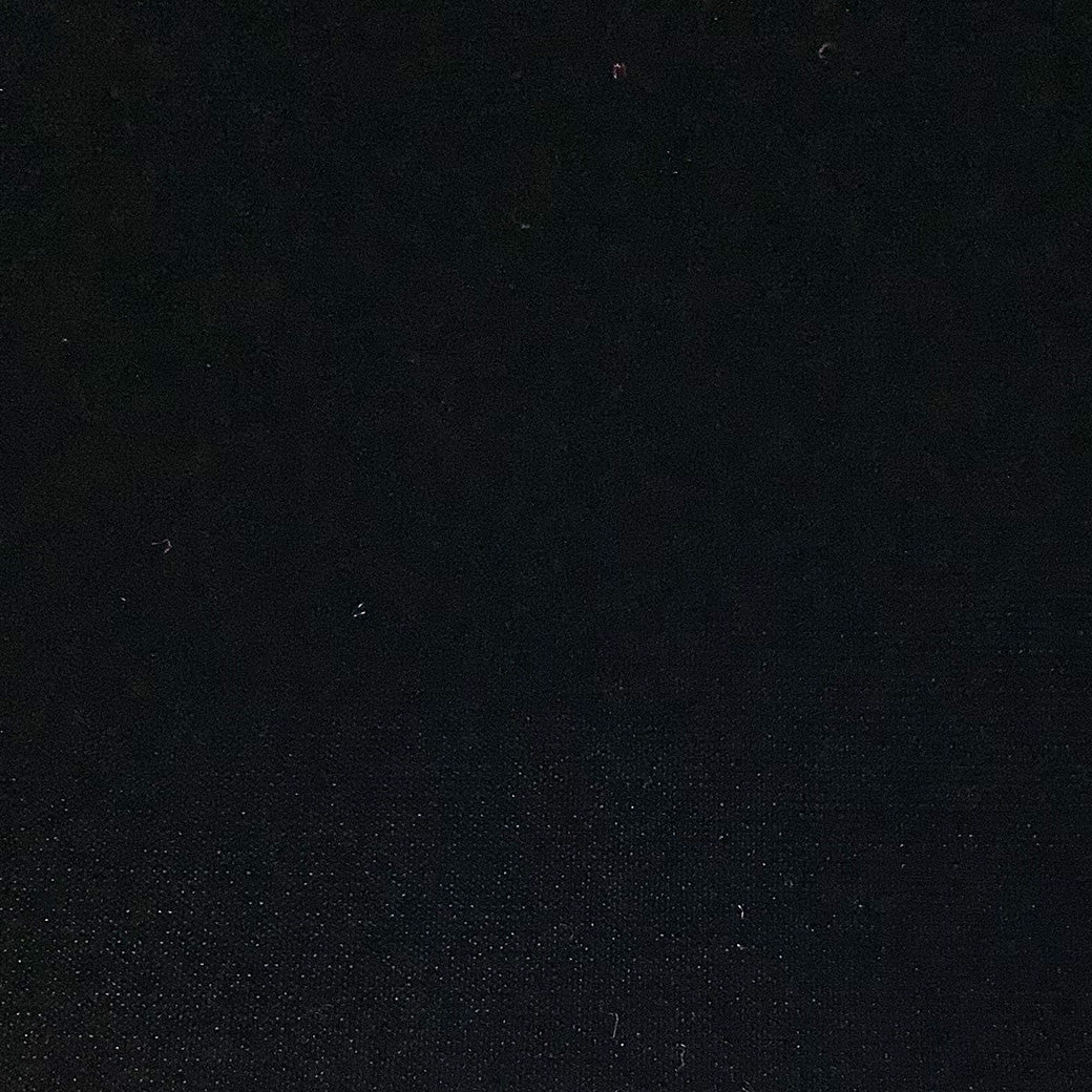 生地 【 アゲハラベルベット ブラック 】 ベルベット  巾110cm 生地表/レーヨン100％　裏/キュプラ100％