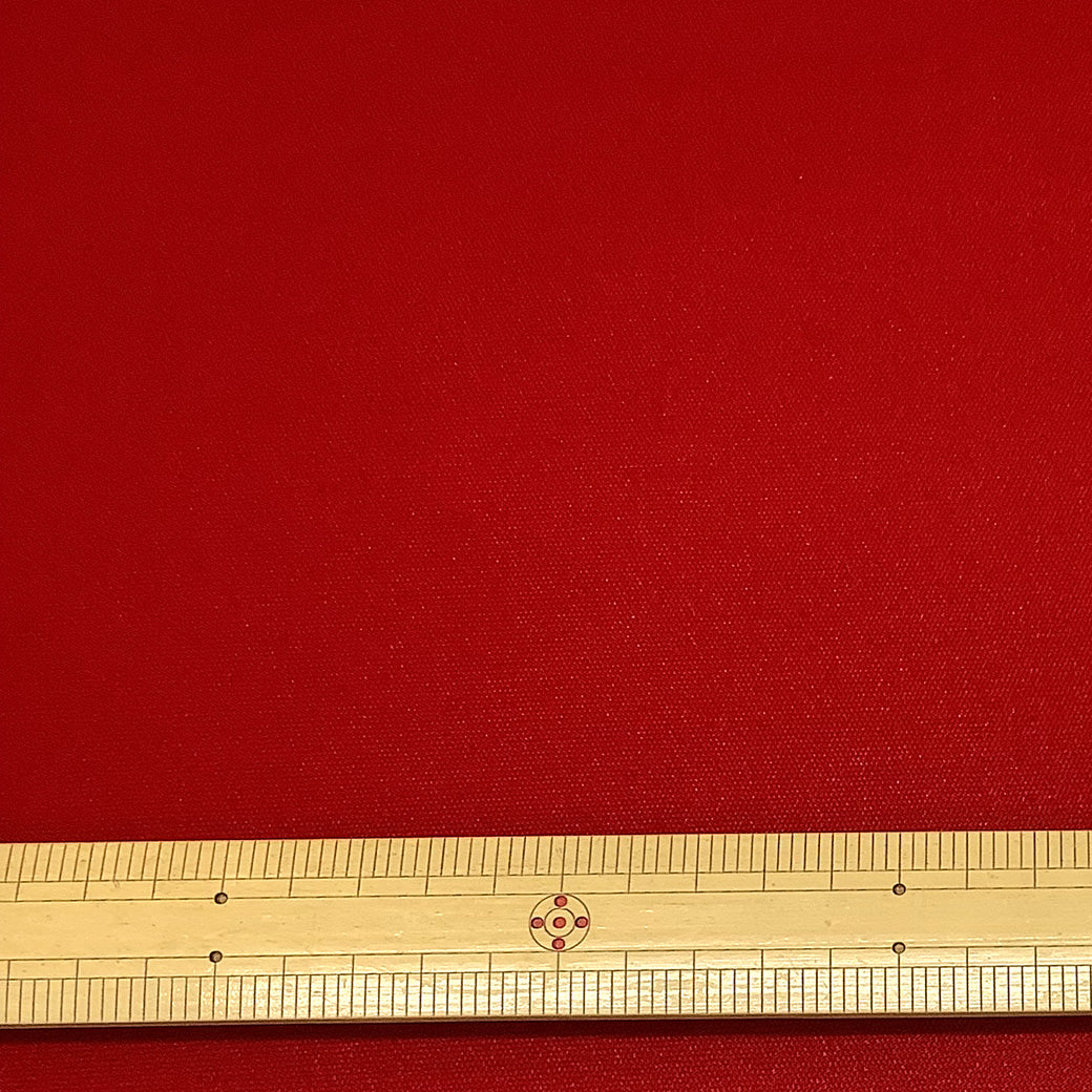 生地 【 アゲハラベルベット レッド 】 ベルベット  巾110cm 生地表/レーヨン100％　裏/キュプラ100％