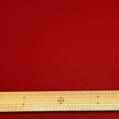 生地 【 アゲハラベルベット レッド 】 ベルベット  巾110cm 生地表/レーヨン100％　裏/キュプラ100％