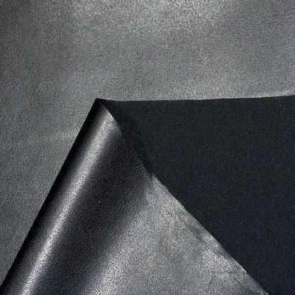 生地 【 合皮 薄 ブラック 】 レザー生地 合皮生地 合皮布 革 皮 レザー用品 高級感 レザー布地 革製 合皮布地 キーホルダー キーケース 名刺入れ 手芸 DIY ジャケット スカート インテリア ガーデニング 財布 コインケース レザークラフト 衣装 舞台 Textile World TOA